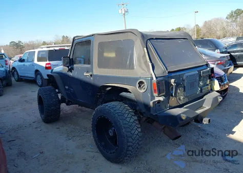 2008 Jeep Wrangler Sahara z USA, uszkodzony, nr VIN 1J4FA54118L564963